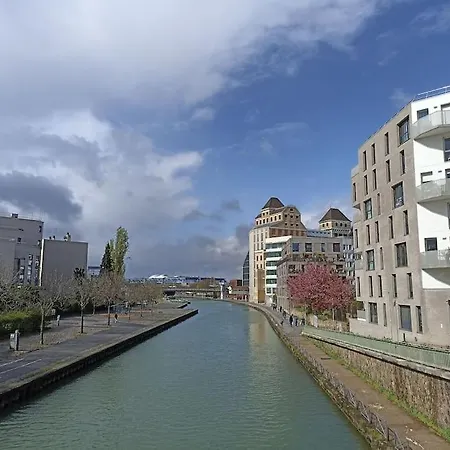Le Canal Flat De Apartmán Pantin